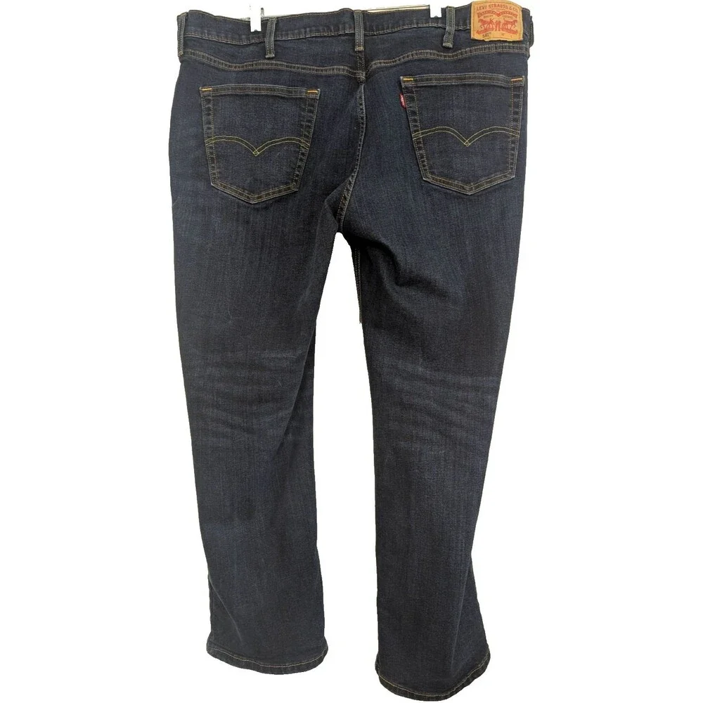 Levi's 541 Athletic Taper Jeans Men's 44x32 The Rich Blue Stretch EUC
